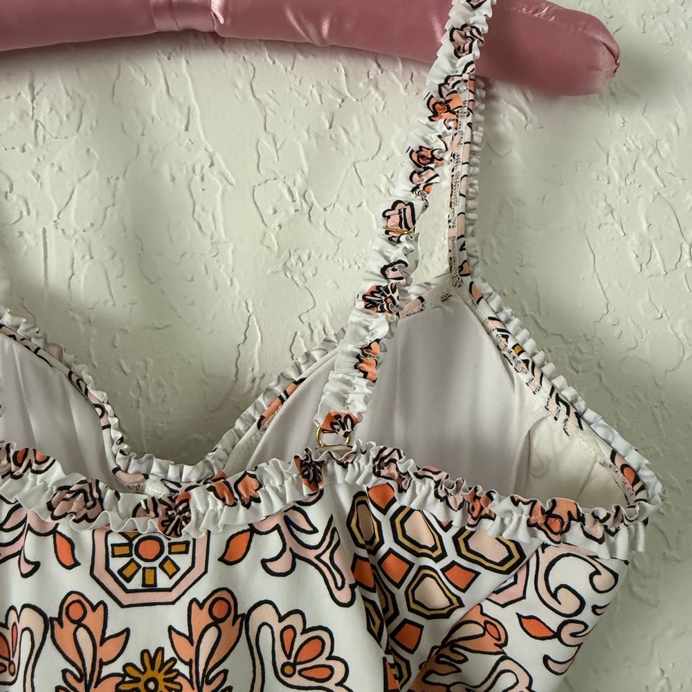 Tory Burch Hicks Garden One-piece Floral Swimsuit - Picture 5 of 8